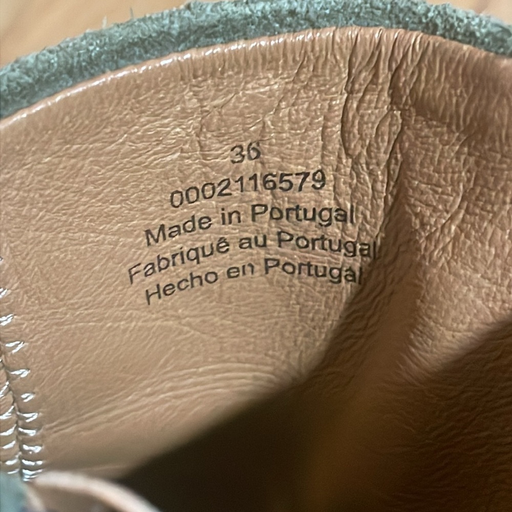 Free people green Friday nights platform Bootie - Picture 4 of 6